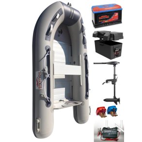Komplet sæt - AQUARIB EXTREME 275 incl. Haswing 55 lbs motorpakke
