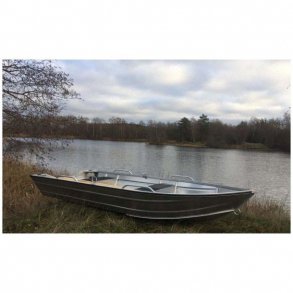 AQUARIB Jolle aluminium - MODEL AQUARIB 4000 INCL. HASWING 55 LBS MOTOR-PAKKE