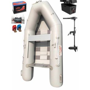 Komplet sæt - AQUARIB ADVENTUR 275 incl. Haswing 55 lbs motorpakke